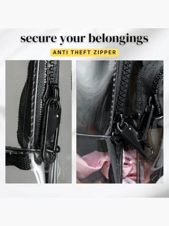 Mini Clear Backpack for Festivals Stadium Approved Anti-Theft Convertible Straps main image 2